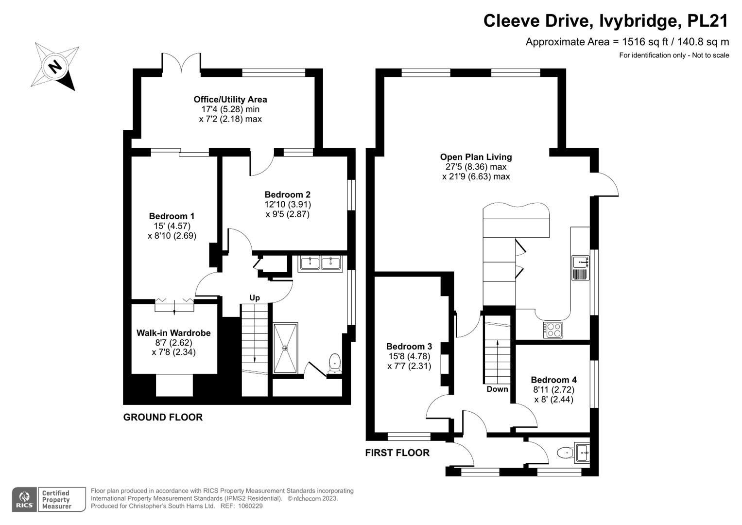 Property details for Cleeve Drive, Ivybridge Guide price £345,000 Vebra